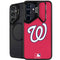 MLB Washington Nationals - Solid Distressed Galaxy S24 FE Kickstand Case